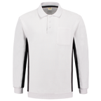 Tricorp Sweatshirt Polokragen Bicolor Brusttasche 302001