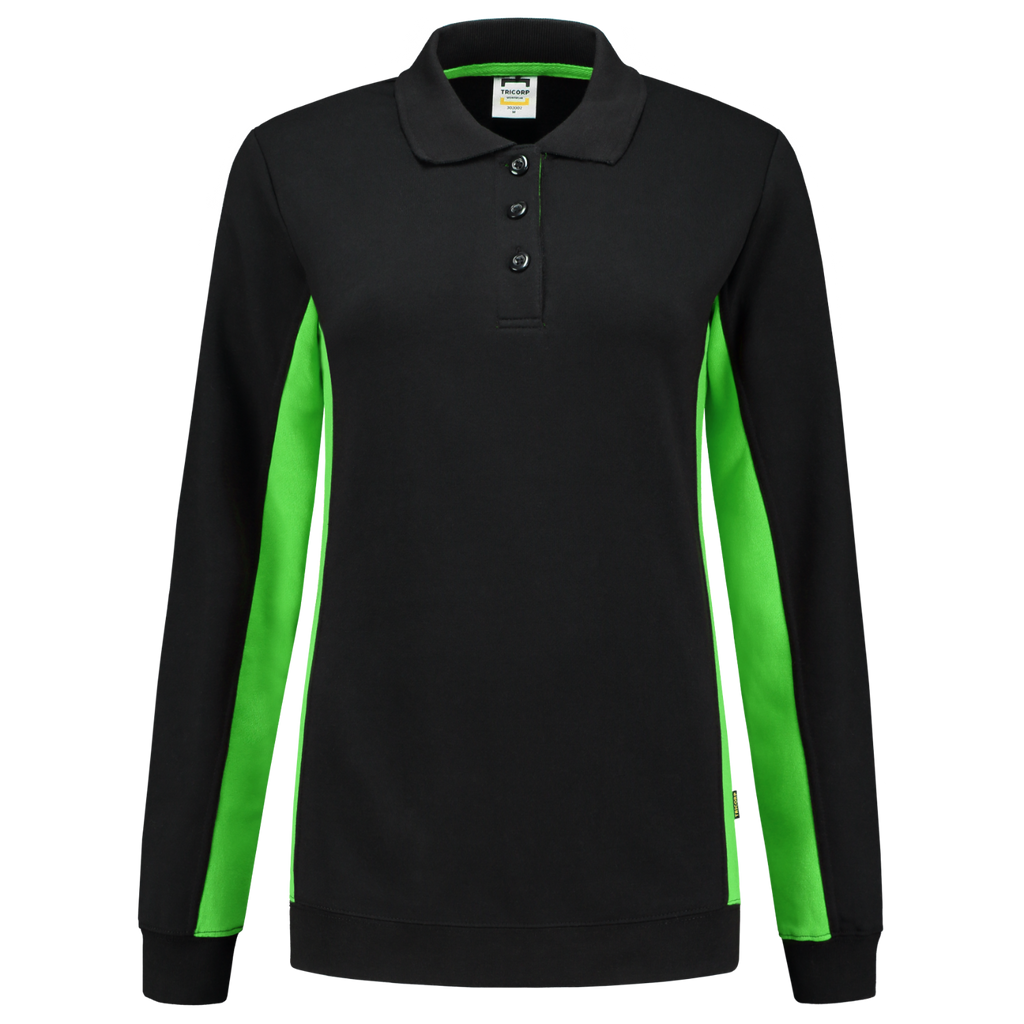 Tricorp Sweatshirt Polokragen Bicolor Damen 302002