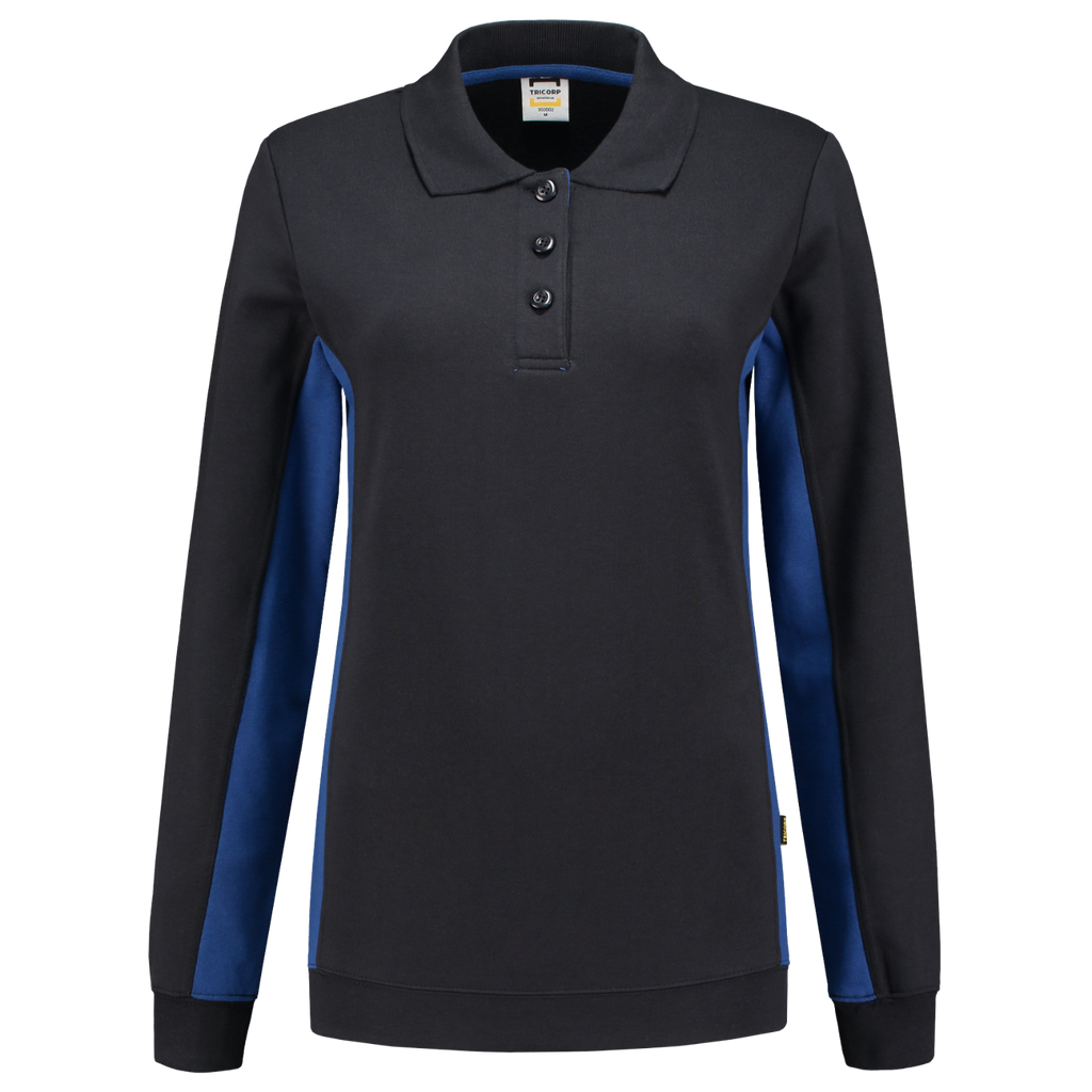 Tricorp Sweatshirt Polokragen Bicolor Damen 302002