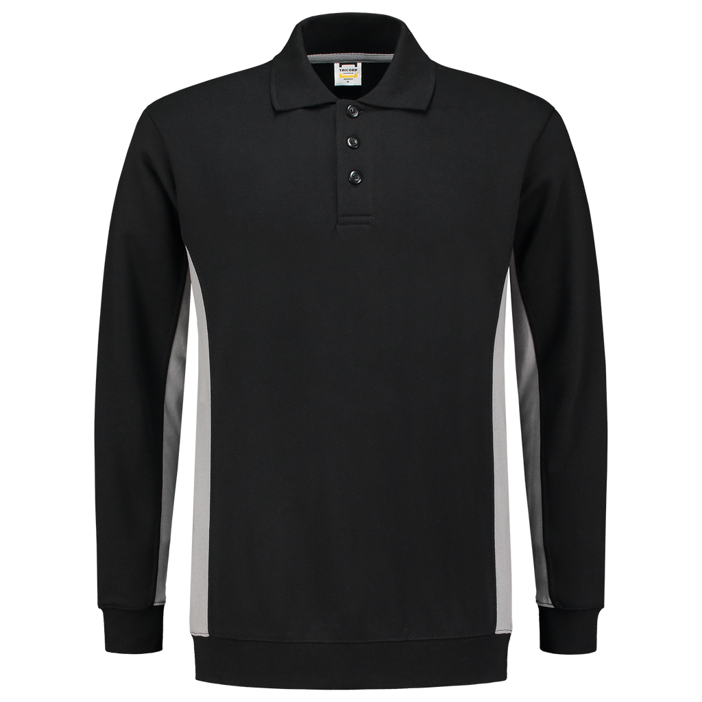 Tricorp Sweatshirt Polokragen Bicolor 302003