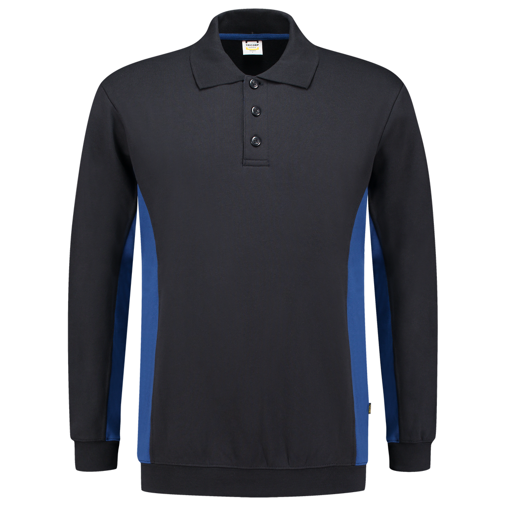 Tricorp Sweatshirt Polokragen Bicolor 302003