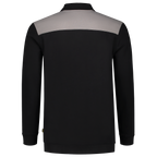 Tricorp Sweatshirt Polokragen Bicolor Quernaht 302004