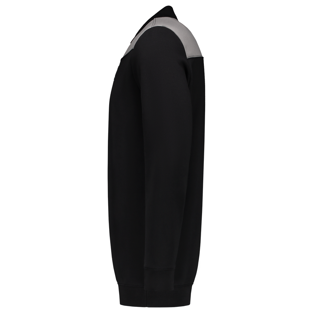 Tricorp Sweatshirt Polokragen Bicolor Quernaht 302004