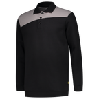 Tricorp Sweatshirt Polokragen Bicolor Quernaht 302004