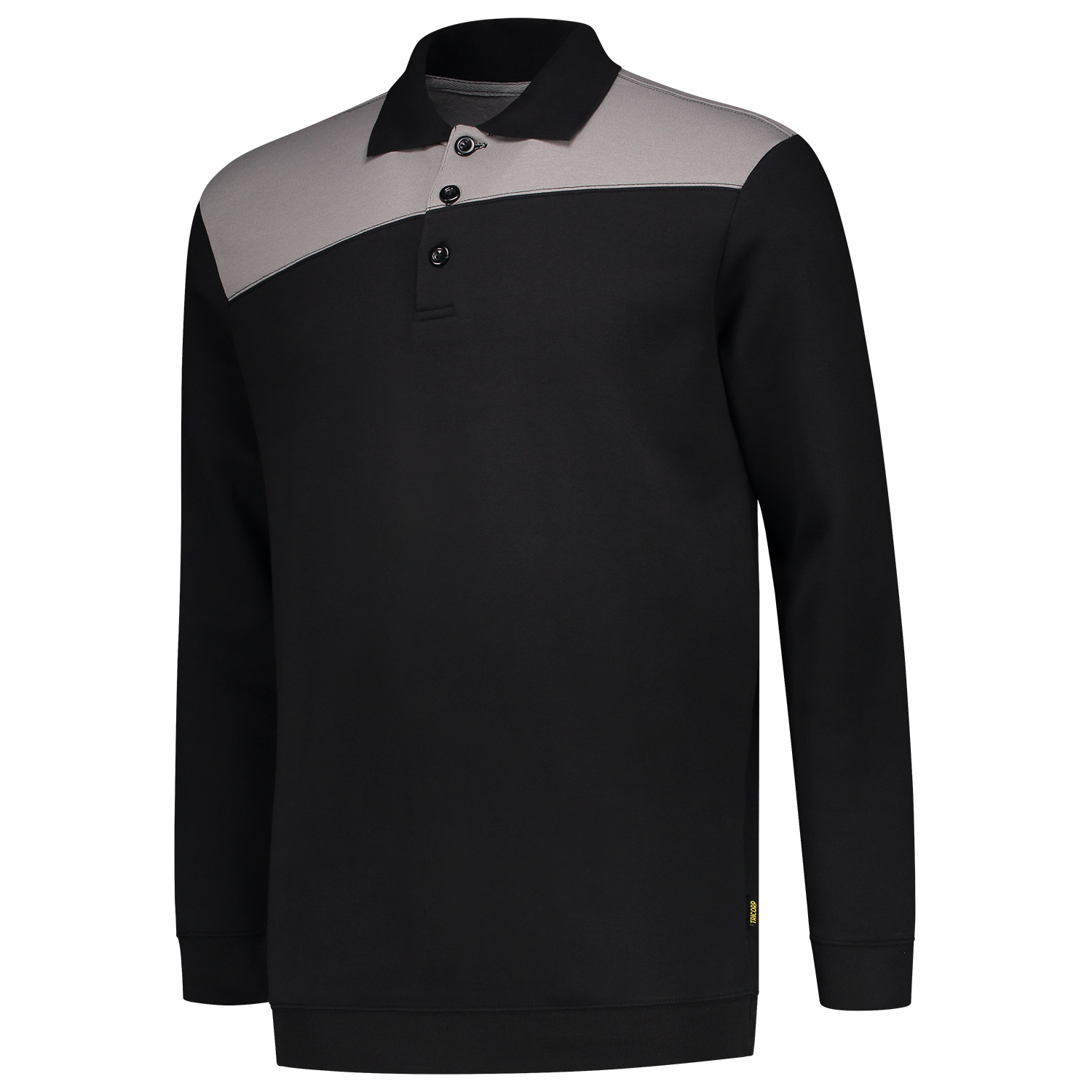 Tricorp Sweatshirt Polokragen Bicolor Quernaht 302004