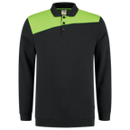 Tricorp Sweatshirt Polokragen Bicolor Quernaht 302004