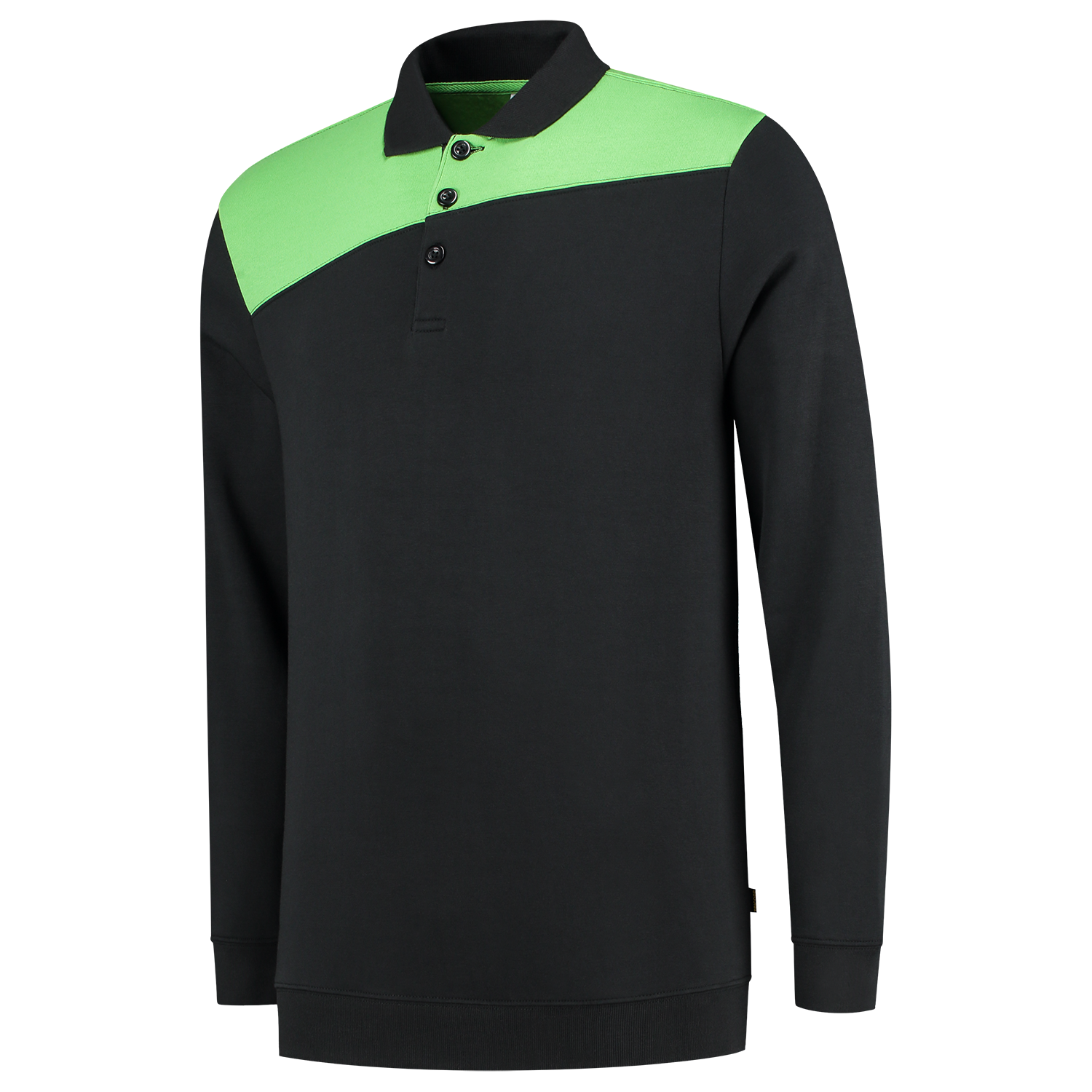 Tricorp Sweatshirt Polokragen Bicolor Quernaht 302004