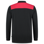 Tricorp Sweatshirt Polokragen Bicolor Quernaht 302004