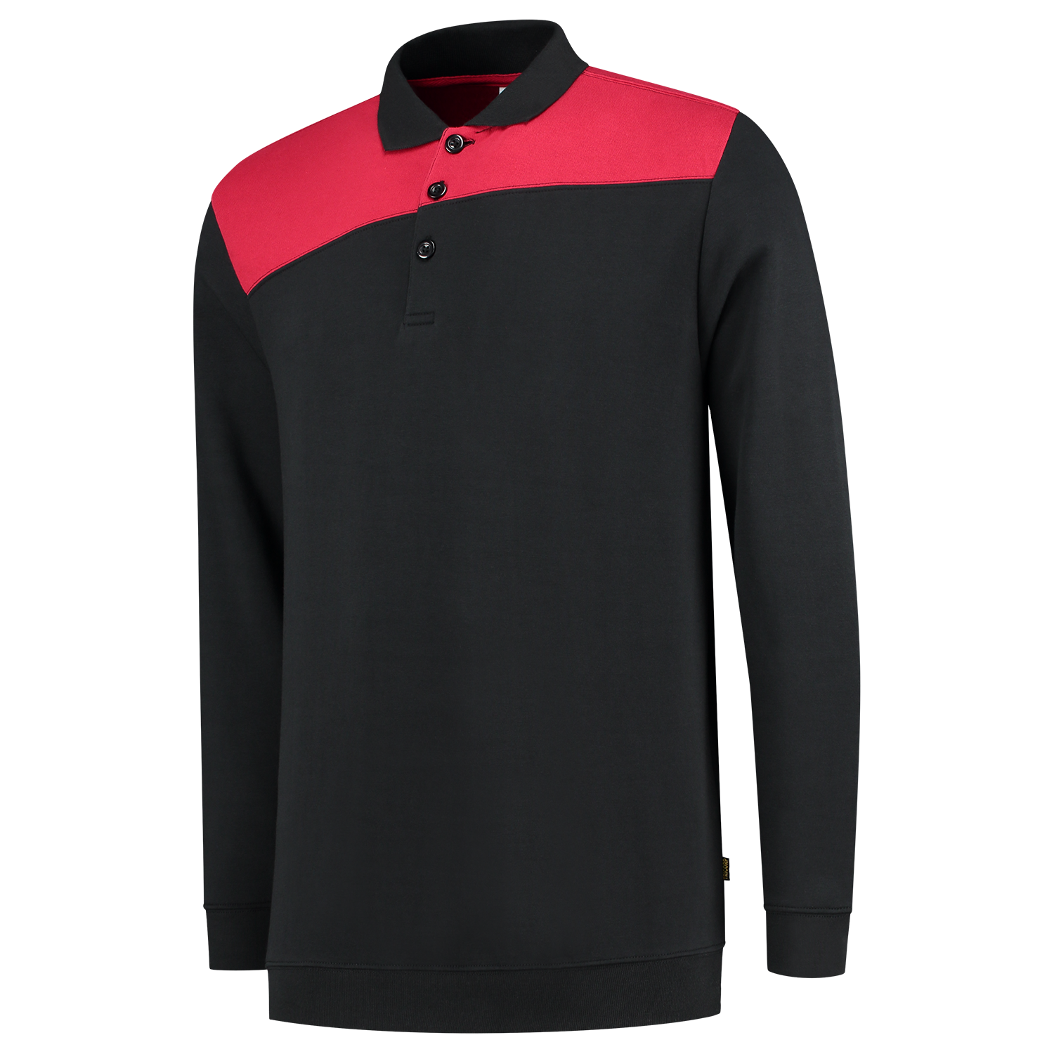 Tricorp Sweatshirt Polokragen Bicolor Quernaht 302004