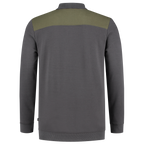 Tricorp Sweatshirt Polokragen Bicolor Quernaht 302004