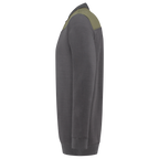 Tricorp Sweatshirt Polokragen Bicolor Quernaht 302004