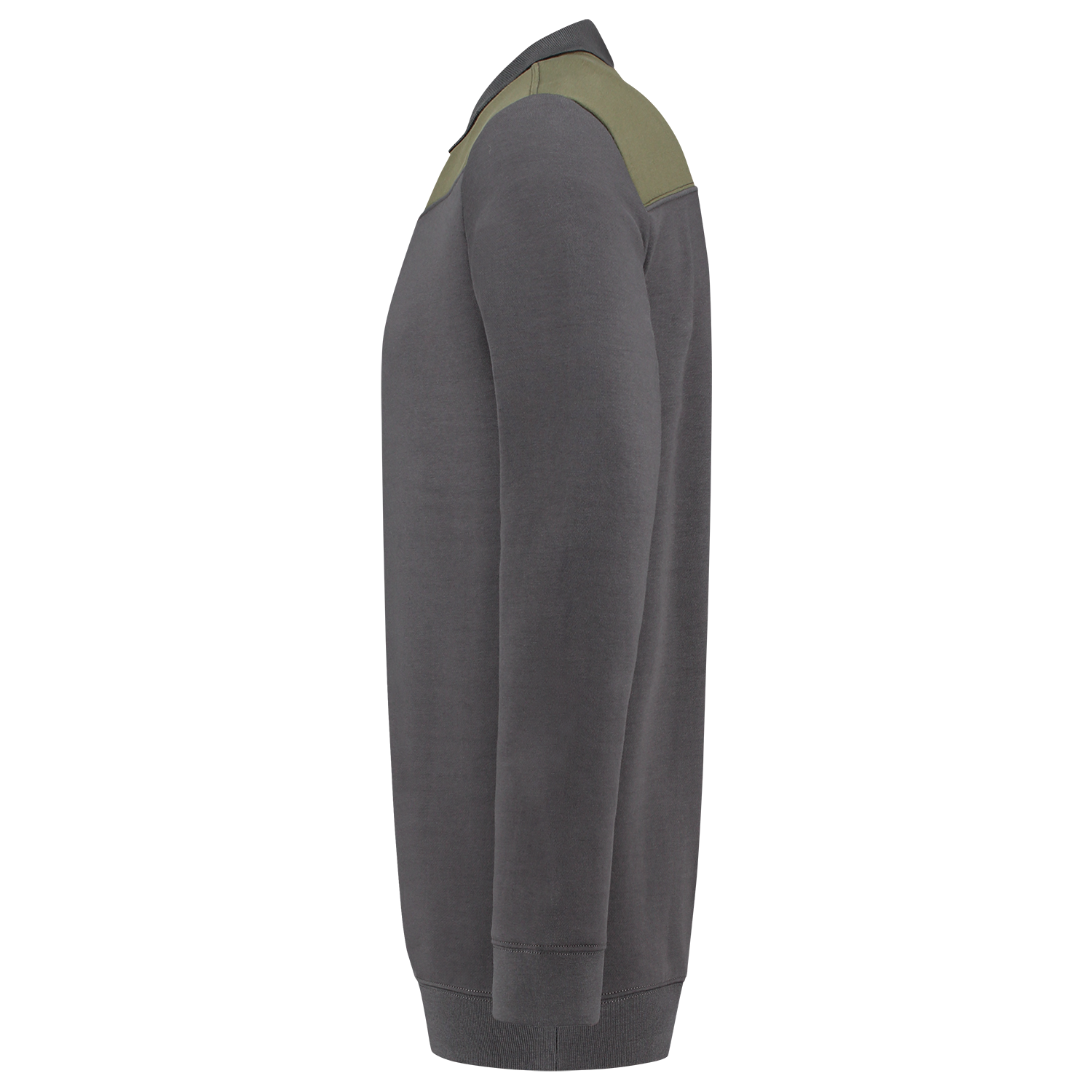 Tricorp Sweatshirt Polokragen Bicolor Quernaht 302004