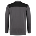 Tricorp Sweatshirt Polokragen Bicolor Quernaht 302004