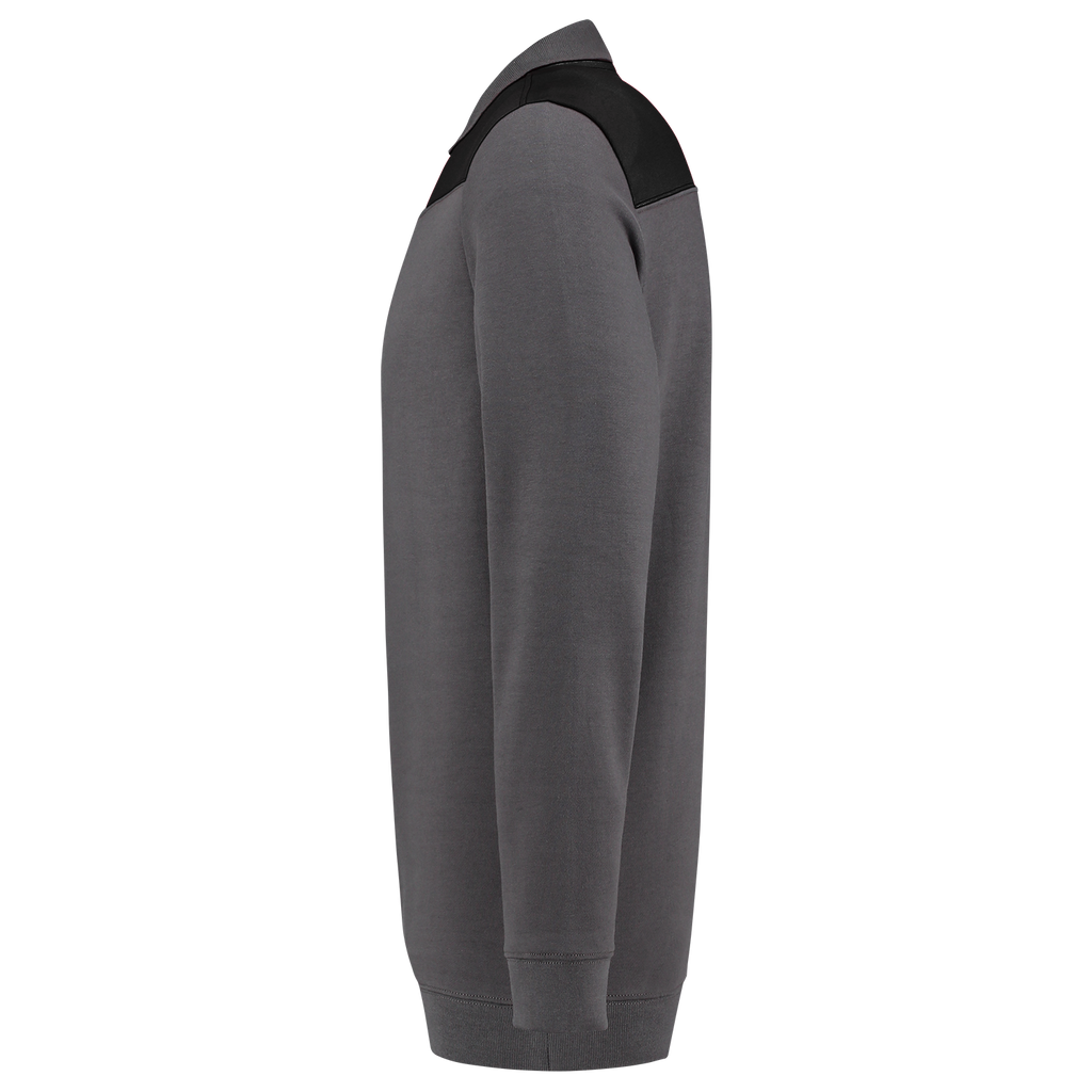 Tricorp Sweatshirt Polokragen Bicolor Quernaht 302004