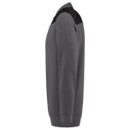 Tricorp Sweatshirt Polokragen Bicolor Quernaht 302004