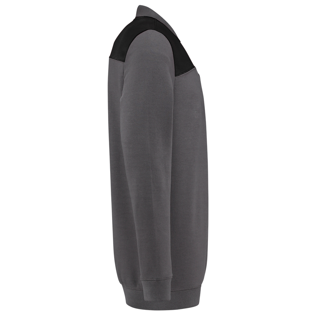 Tricorp Sweatshirt Polokragen Bicolor Quernaht 302004
