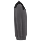 Tricorp Sweatshirt Polokragen Bicolor Quernaht 302004