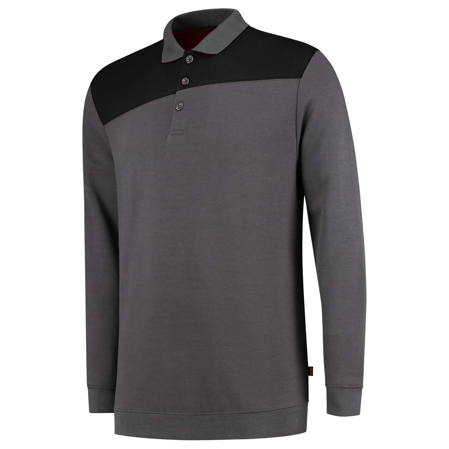 Tricorp Sweatshirt Polokragen Bicolor Quernaht 302004
