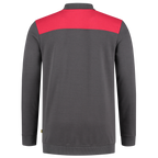 Tricorp Sweatshirt Polokragen Bicolor Quernaht 302004