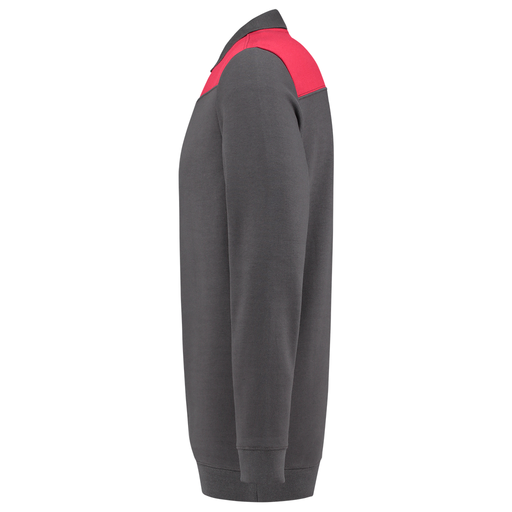 Tricorp Sweatshirt Polokragen Bicolor Quernaht 302004