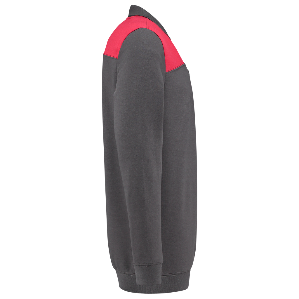 Tricorp Sweatshirt Polokragen Bicolor Quernaht 302004