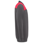Tricorp Sweatshirt Polokragen Bicolor Quernaht 302004