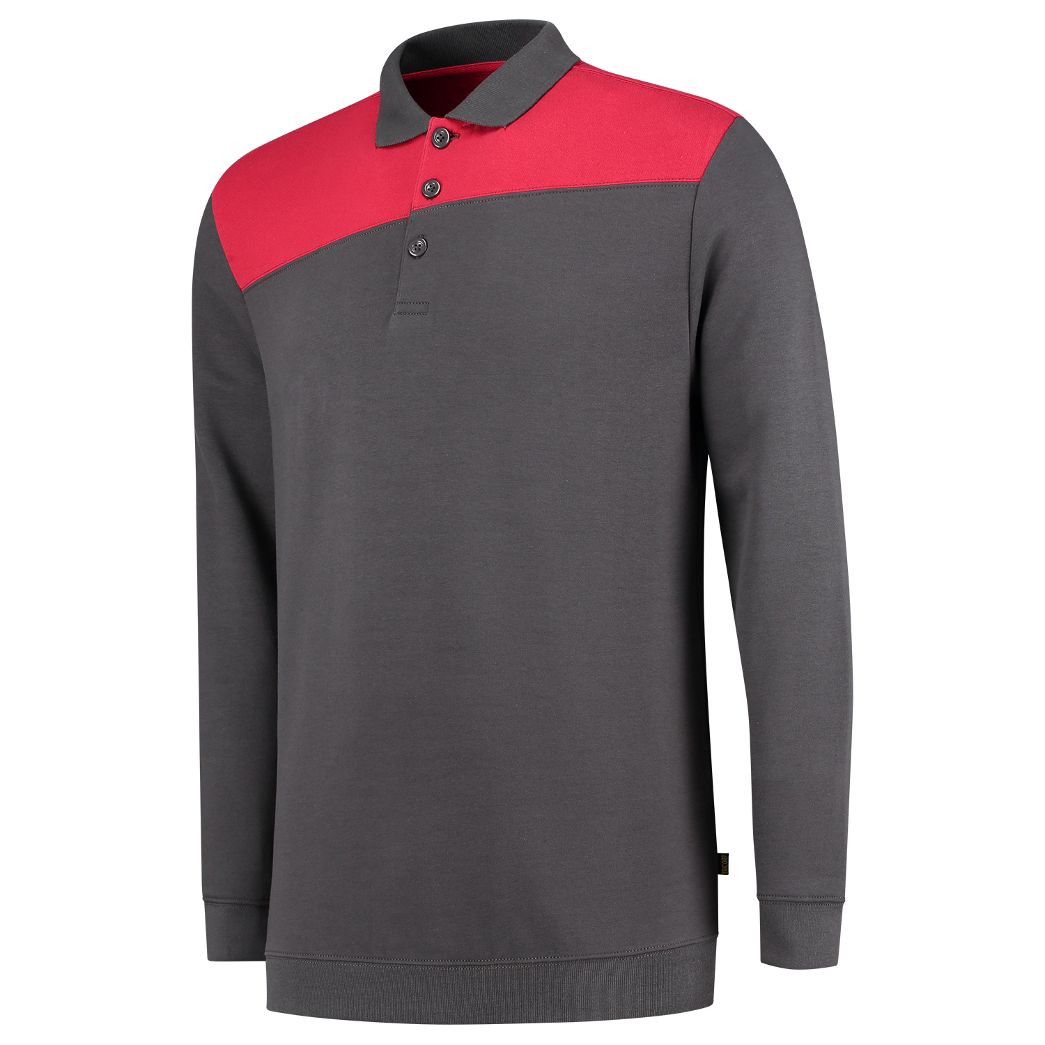 Tricorp Sweatshirt Polokragen Bicolor Quernaht 302004