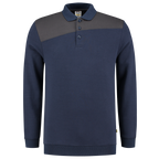 Tricorp Sweatshirt Polokragen Bicolor Quernaht 302004