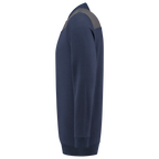 Tricorp Sweatshirt Polokragen Bicolor Quernaht 302004