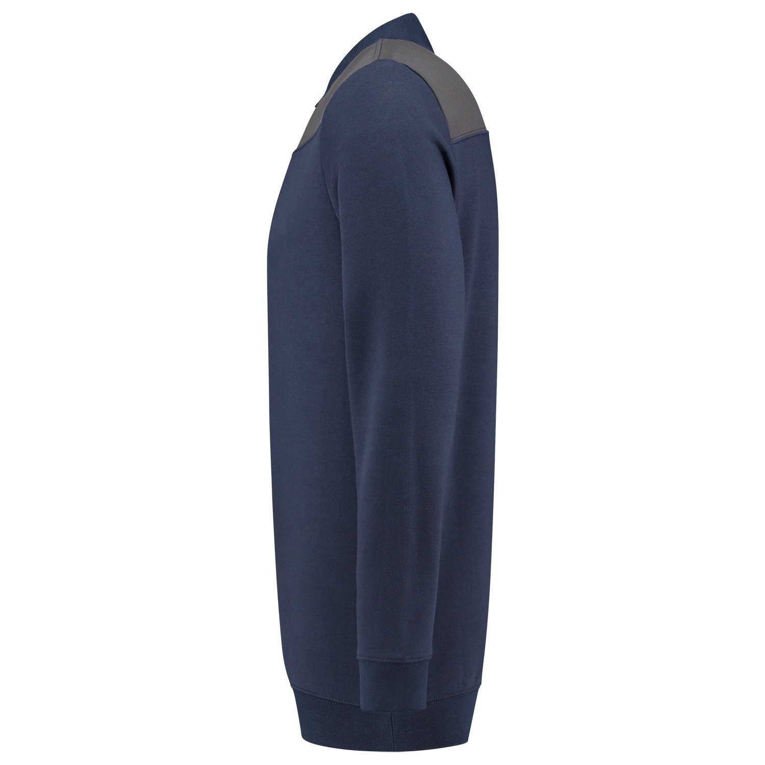 Tricorp Sweatshirt Polokragen Bicolor Quernaht 302004