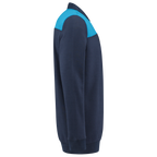 Tricorp Sweatshirt Polokragen Bicolor Quernaht 302004