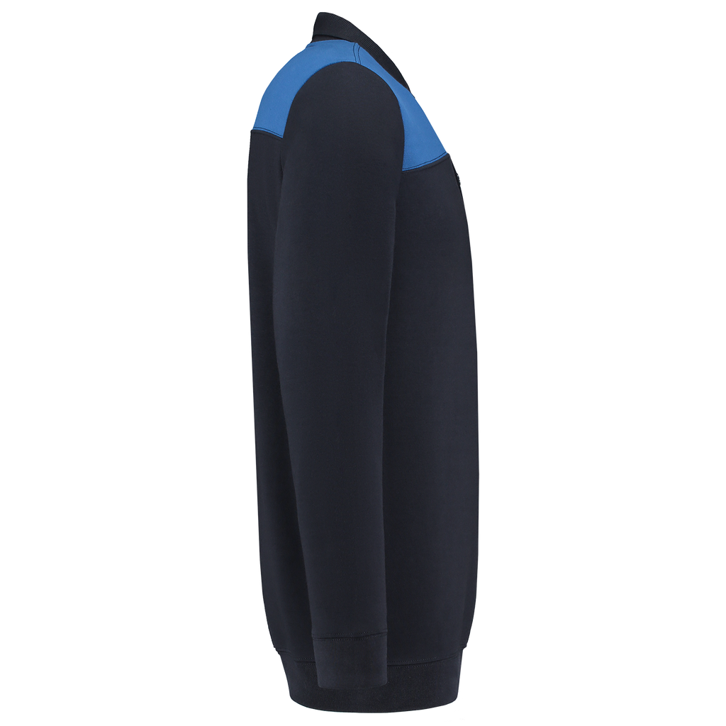 Tricorp Sweatshirt Polokragen Bicolor Quernaht 302004