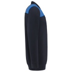 Tricorp Sweatshirt Polokragen Bicolor Quernaht 302004