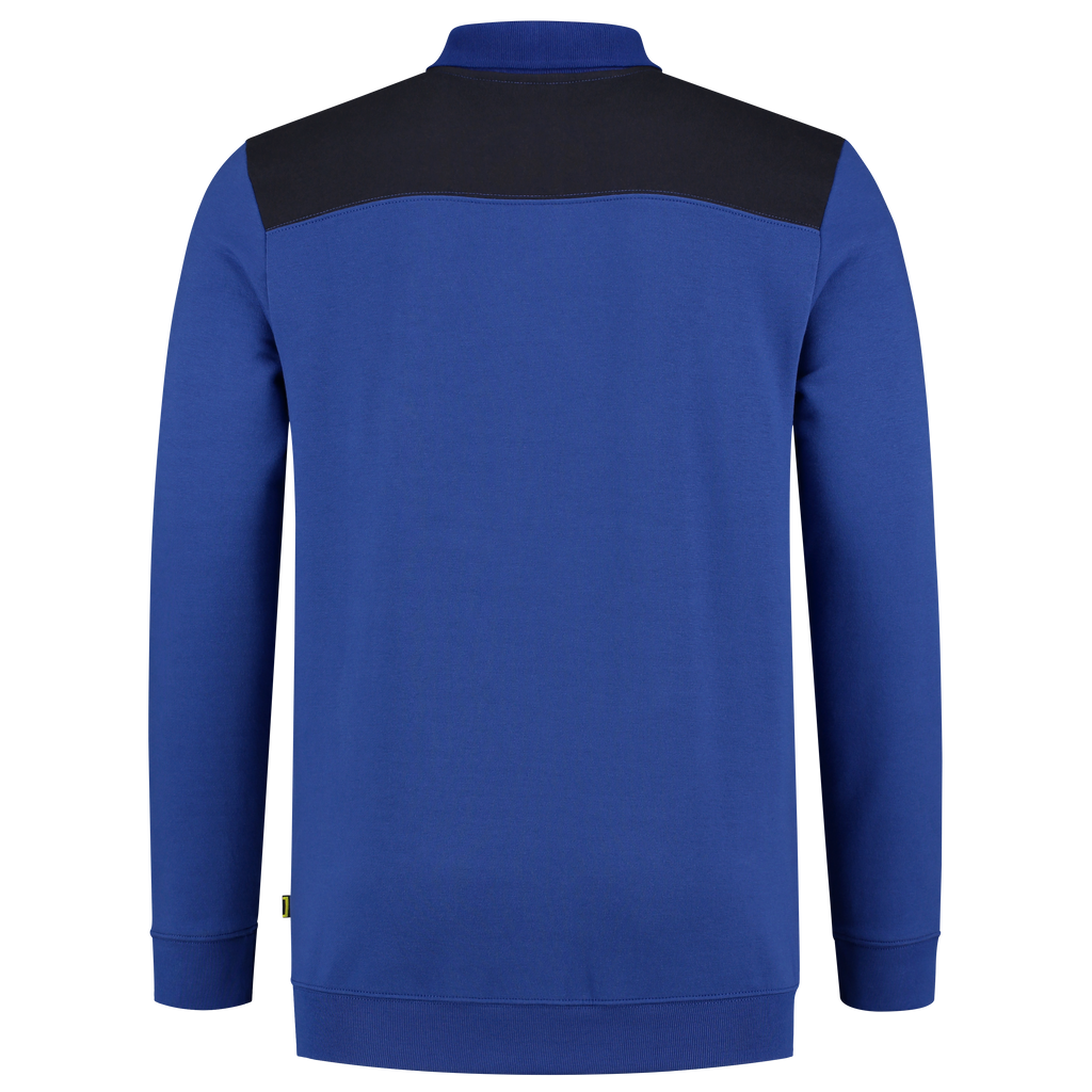 Tricorp Sweatshirt Polokragen Bicolor Quernaht 302004