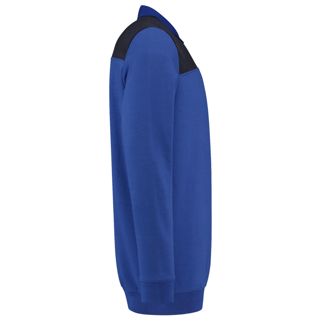 Tricorp Sweatshirt Polokragen Bicolor Quernaht 302004