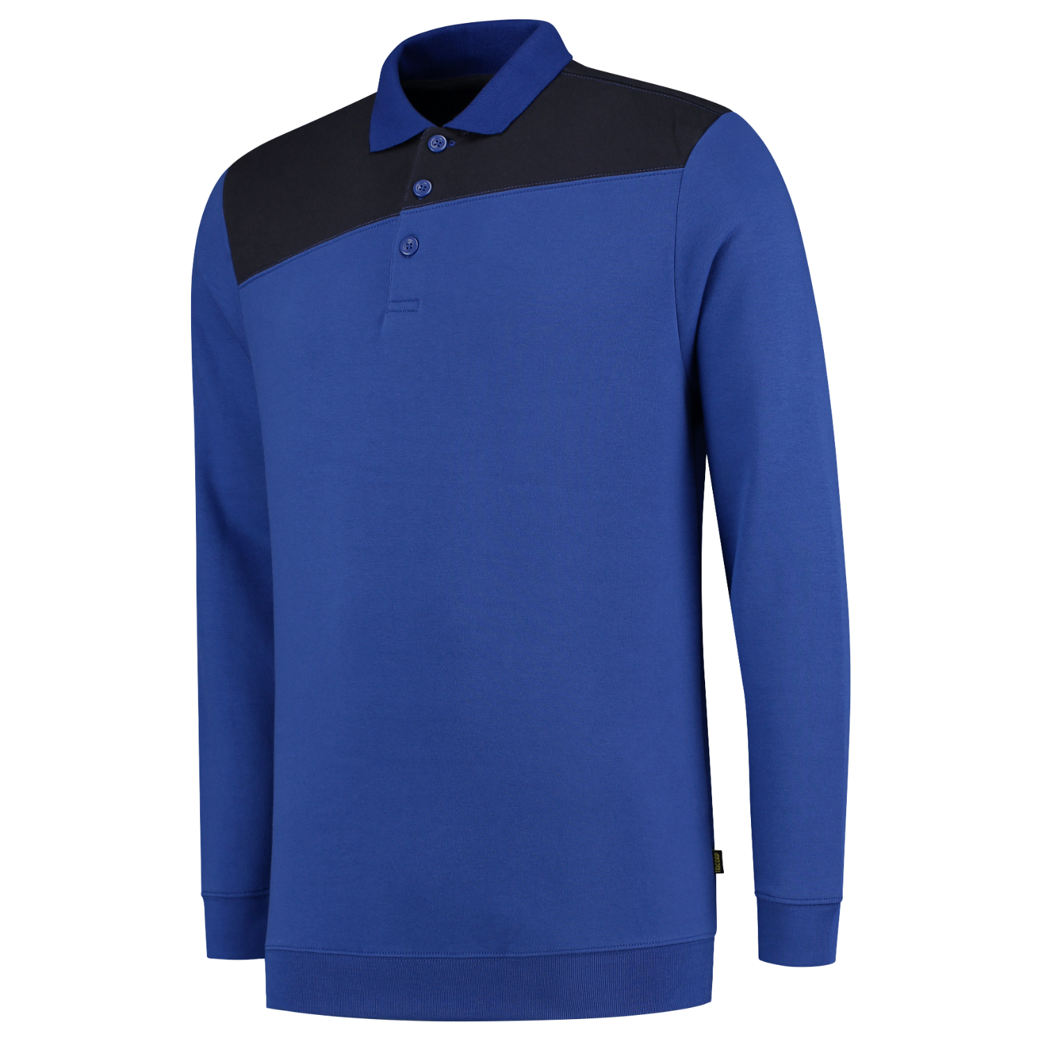 Tricorp Sweatshirt Polokragen Bicolor Quernaht 302004
