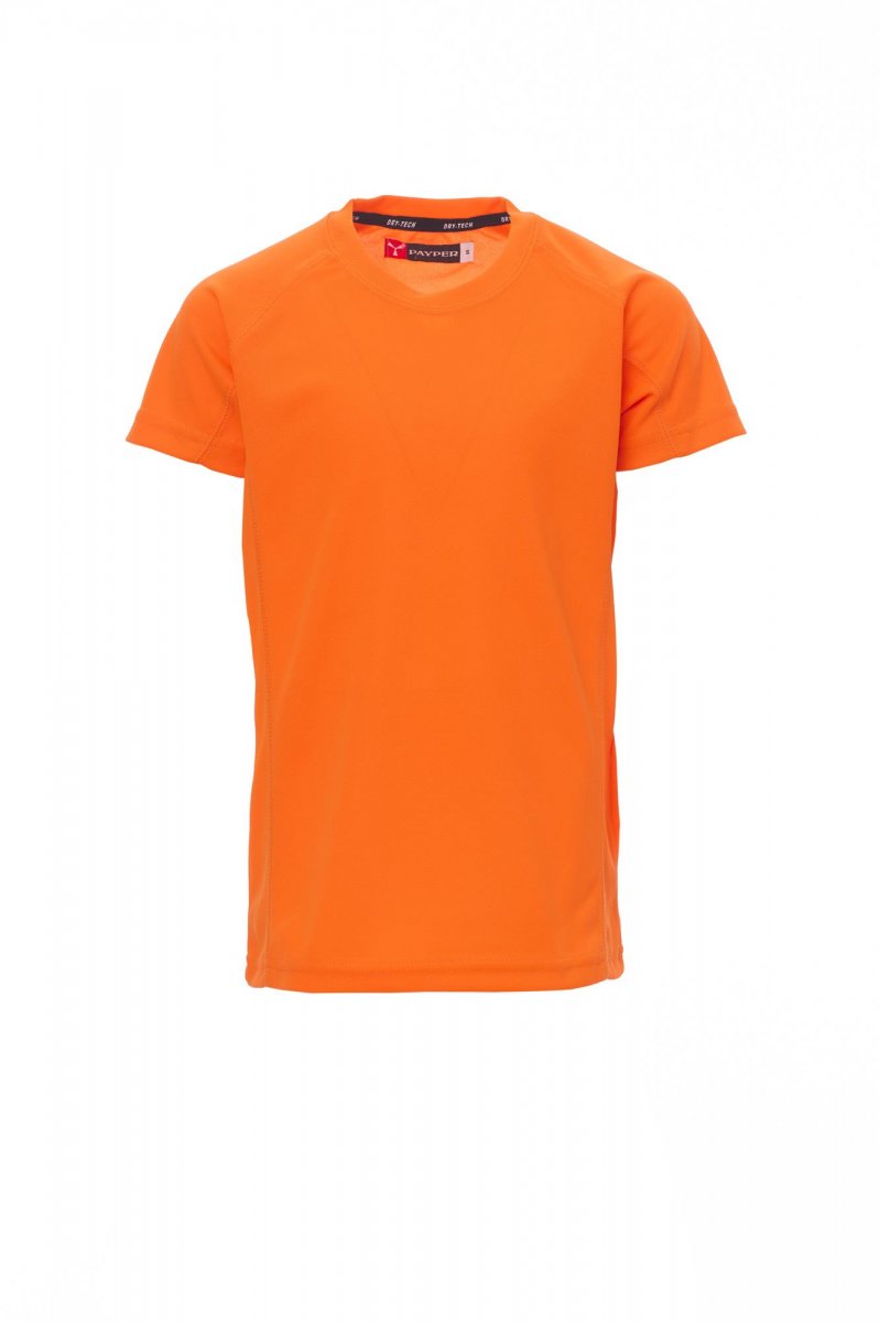 Payper RUNNER KIDS Kurzärmelig – Fluoorange