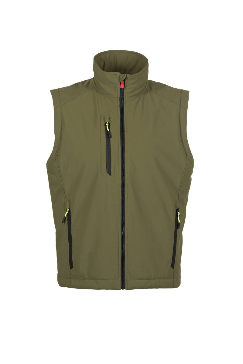 Payper CREEK VEST ULTRALITE PAD Imbottito Senza Maniche – Militärgrün/Grün