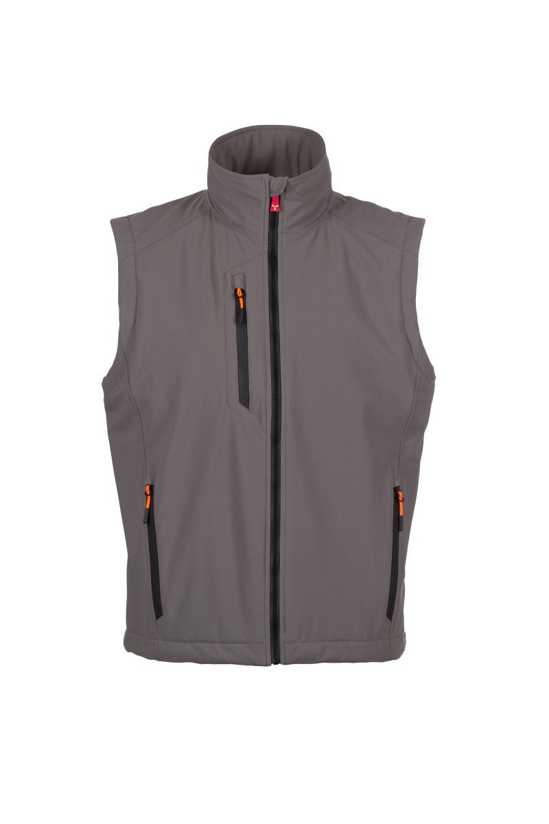 Payper CREEK VEST ULTRALITE PAD Imbottito Senza Maniche – Rauchgrau/Schwarz