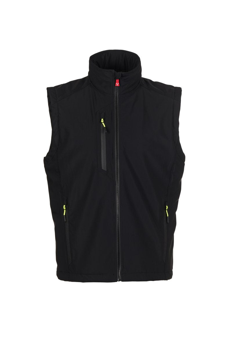 Payper CREEK VEST ULTRALITE PAD Imbottito Senza Maniche – Schwarz/Schwarz