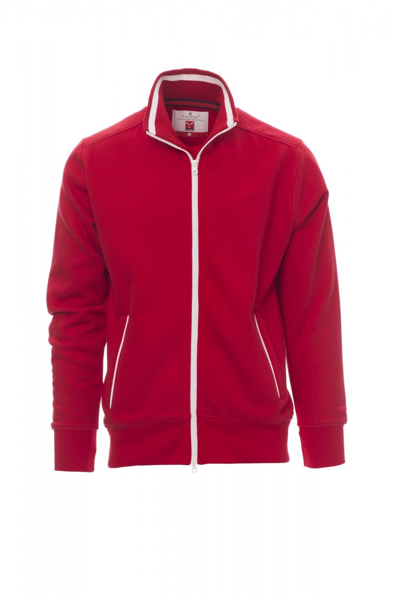 Payper SYDNEY Full Zip – Rot/Weiss