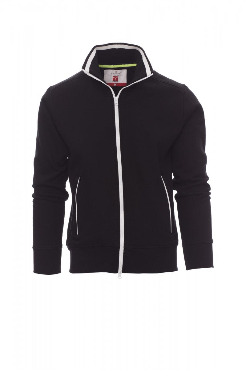 Payper SYDNEY Full Zip – Schwarz/Weiss
