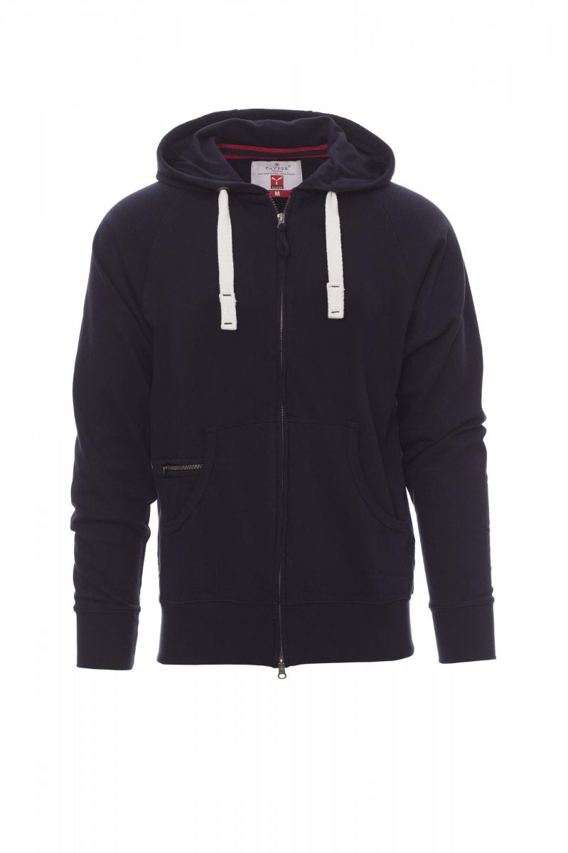 Payper HAWAII+ Full Zip Con Cappuccio – Marineblau