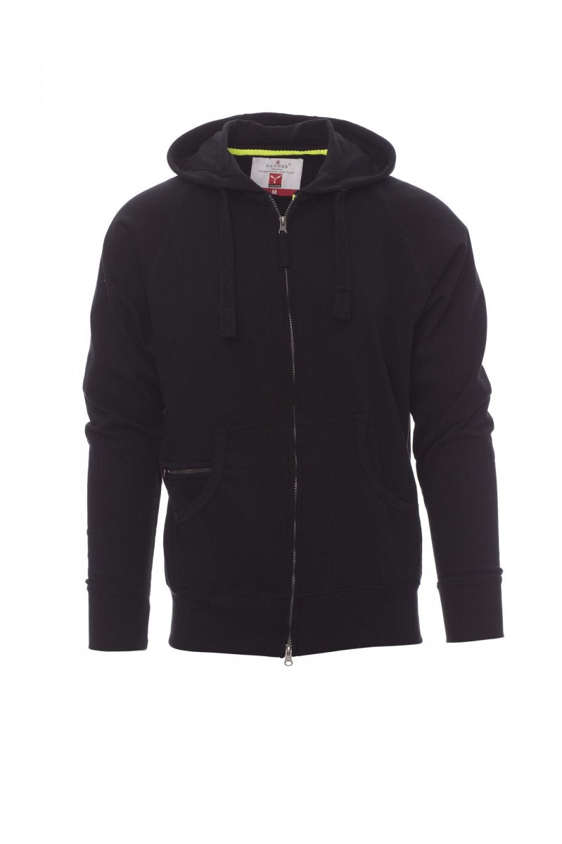 Payper HAWAII+ Full Zip Con Cappuccio – Schwarz