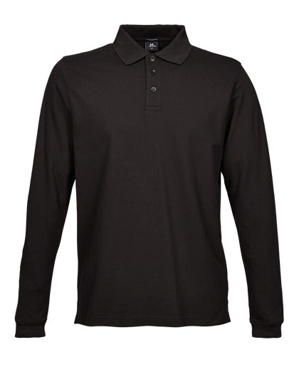 Men´s Luxury Stretch Long Sleeve Polo (TJ1406)