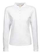 Women´s Luxury Stretch Long Sleeve Polo (TJ146)