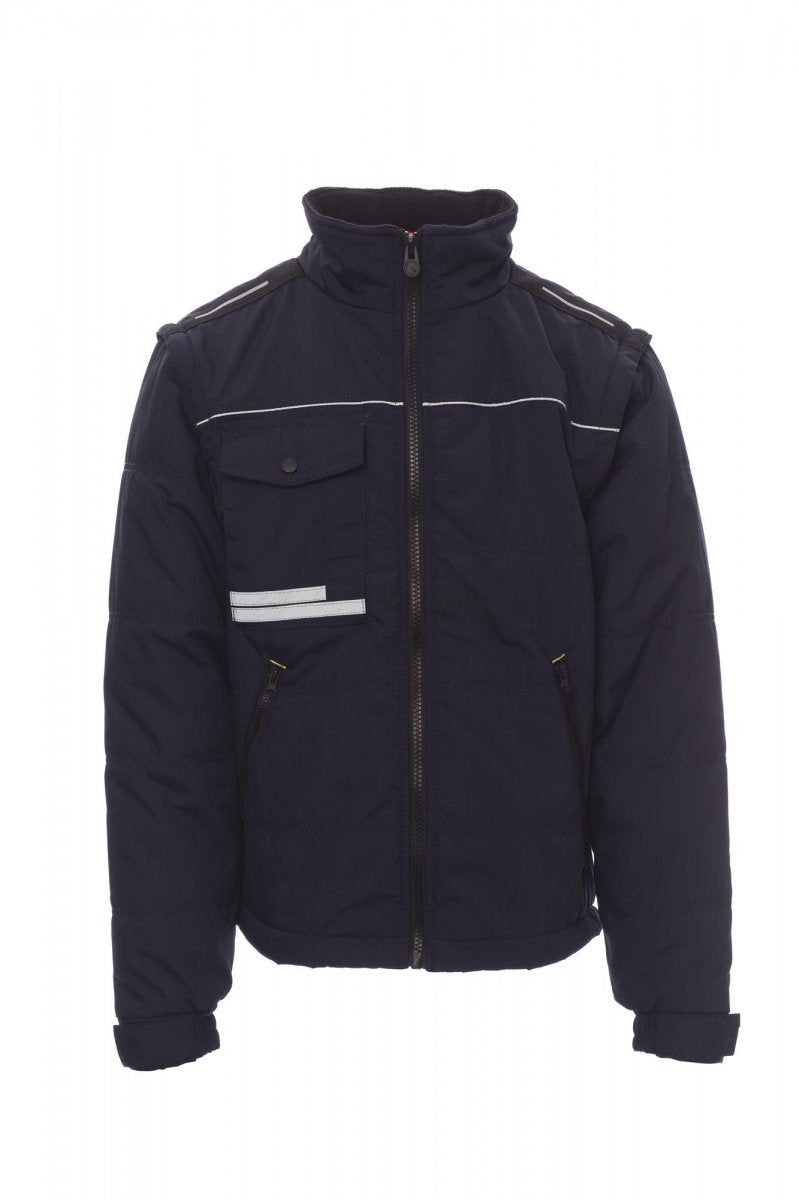 Payper WARM 2.0 Imbottito Con Maniche Staccabili – Marineblau