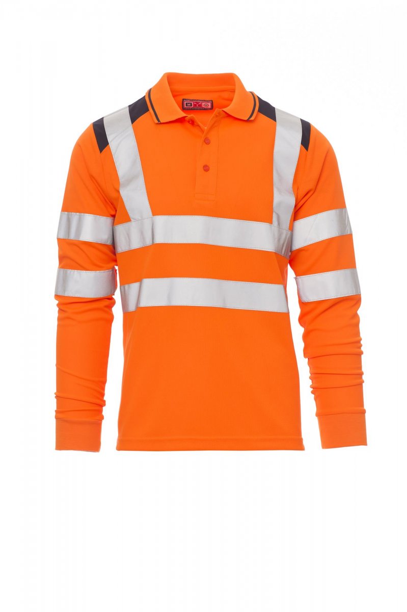 Payper GUARD+WINTER Langärmelig – Fluoorange/Marineblau