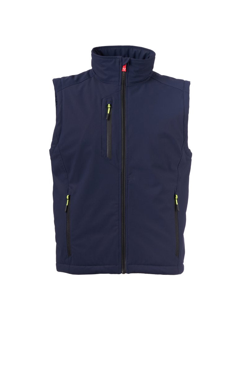 Payper CREEK VEST LITE PAD Imbottito Senza Maniche – Marineblau/Schwarz