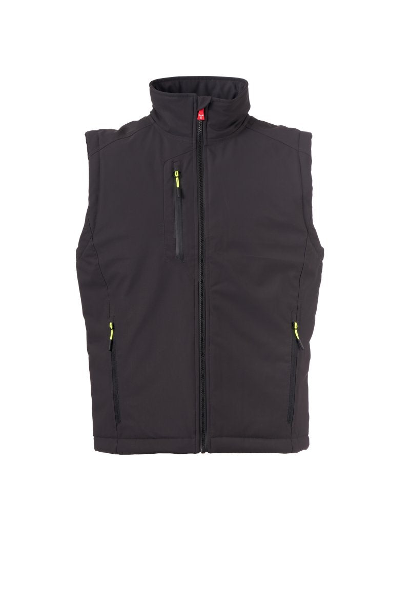 Payper CREEK VEST LITE PAD Imbottito Senza Maniche – Anthrazit/Schwarz